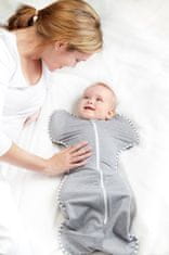 LOVE TO DREAM Swaddle UP - ovoj, velikost XS, siva - 1 FAZA, 0-2m, 2-3,2kg