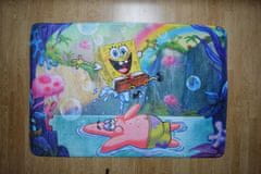 Nickelodeon Otroška preproga Nickelodeon, izjemno mehka, SpongeBob SquarePants 100x150cm