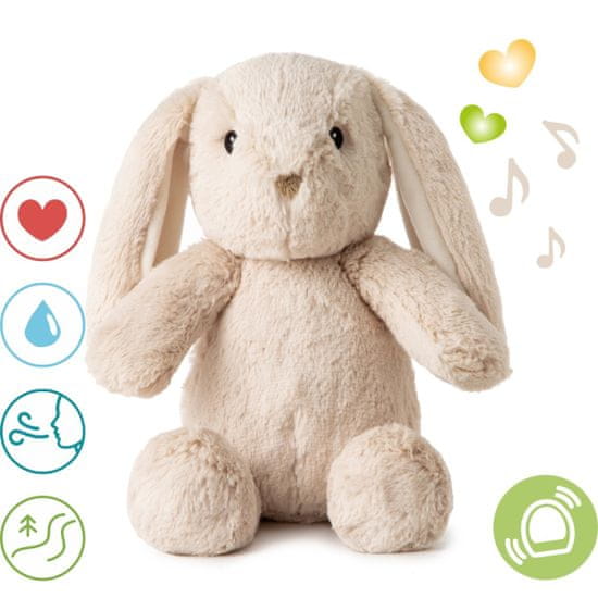 Cloud B Cloud bLove Light Buddies - Billy Bunny Nočna lučka z melodijo, Bunny, 0m+