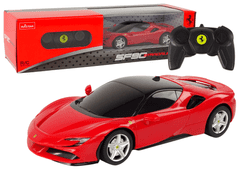 shumee Avto R/C Ferrari SF90 Rastar 1:24 Red Pilot