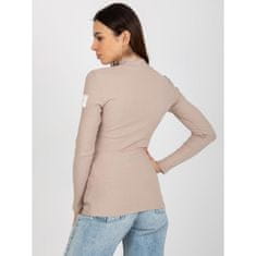 Och Bella Ženska črtasta bluza OCH BELLA bež TW-BZ-OB-009.28_393728 XL