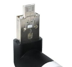 Iso Trade Mini ventilator microUSB črna ISO 5770