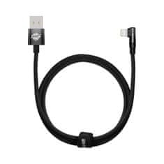 BASEUS MVP Elbow kabel USB / Lightning 2.4A 1m, črna