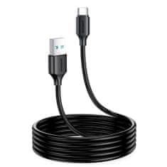 Joyroom Fast Charging kabel USB / USB-C 3A 2m, črna