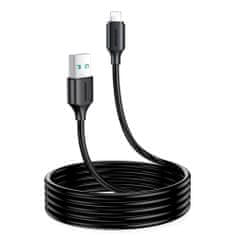 Joyroom Fast Charging kabel USB / Lightning 2.4A 2m, črna