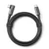 US551 Elbow kabel USB-C / USB-C 60W 5m, črna