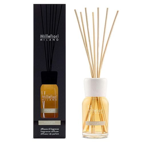 Millefiori Milano NARAVNO | DIFUZOR 100 ml MINERAL GOLD, NARAVNO | DIFUZOR 100 ml MINERAL GOLD