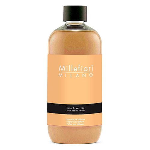 Millefiori Milano NARAVNO | KARTUŠA ZA DIFUZOR 250ml LIMETA & VETIVER, NARAVNO | KARTUŠA ZA DIFUZOR 250ml LIMETA & VETIVER