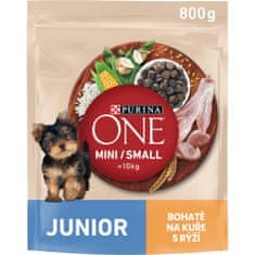 Purina ONE ONE JUNIOR pasji piščanec 8x800 g