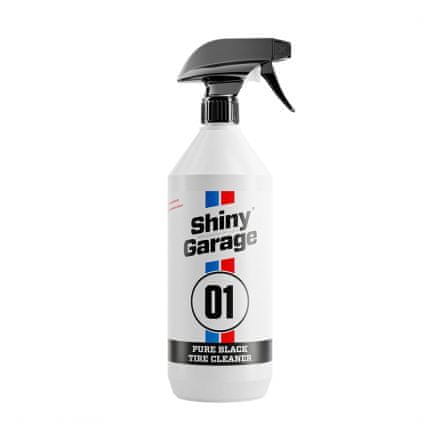 Shiny Garage Pure Black čistilo za pnevmatike, 1 l