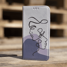 Onasi Smart Art Lady ovitek za Galaxy A53, preklopni