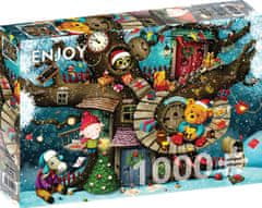 ENJOY Puzzle Pravljični božič 1000 kosov