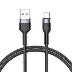 Tech-protect Ultraboost kabel USB / USB-C 3A 1m, črna