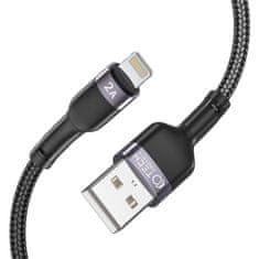 Tech-protect Ultraboost kabel USB / Lightning 2.4A 1m, črna