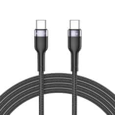 Tech-protect Ultraboost kabel USB-C / USB-C PD 3A 60W 2m, črna