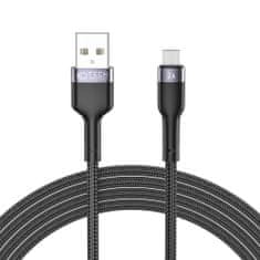 Tech-protect Ultraboost kabel USB / Micro USB 2.4A 2m, črna