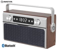 Radio portatile con Bluetooth e USB BLAUPUNKT PP7BT, colore: legno