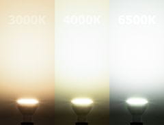 LUMILED 10x LED žarnica GU10 3W = 25W 270lm 4000K Nevtralno bela 120°