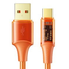 Mcdodo kabel usb za usb-c, ca-2091, 6a, 1,2 m (oranžna)