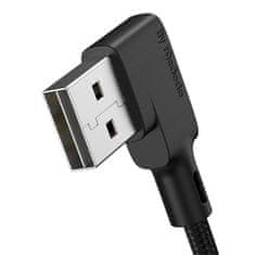 Mcdodo McDodo CA-7300 1,8 m kotni kabel USB-Lightning (črn)