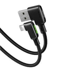 Mcdodo Kabel USB Lightning, ca-7510, kotni, 1,2 m (črn)