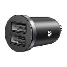 Mcdodo avtomobilski polnilec cc-6601, 2x usb, 2,4a (črn)