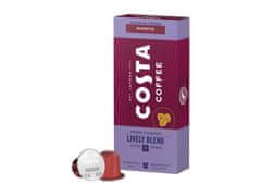 COSTA COFFEE Kapsule za kavo Costa Lively Blend, združljive z Nespresso RISTRETTO 11 10 kapsule