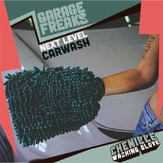 Garage Freaks  Chenille Glove 2er Pack - 2 pralni rokavici iz mikrovlaken