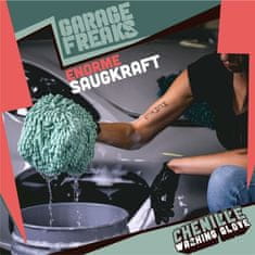 Garage Freaks  Chenille Glove 2er Pack - 2 pralni rokavici iz mikrovlaken