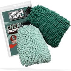 Garage Freaks  Chenille Glove 2er Pack - 2 pralni rokavici iz mikrovlaken