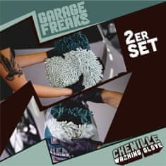 Garage Freaks  Chenille Glove 2er Pack - 2 pralni rokavici iz mikrovlaken