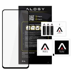 Miramarket Alogy Full Glue ohišju prijazno kaljeno steklo za Samsung Galaxy A53 / A53 5G Black