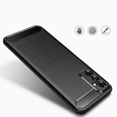 Miramarket Ohišje za Samsung Galaxy M52 5G Alogy Rugged Armor TPU ohišje Carbon Black