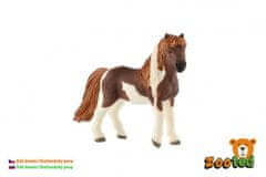 Domači konj Shetlandski pony zooted plastika 12cm