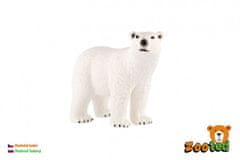 Polarni medved zooted plastika 10cm