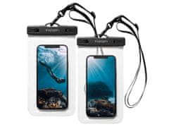 Spigen Univerzalni x2 vodotesni etui za telefon 6.8 Spigen A601 IPX8 Black