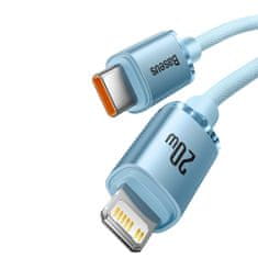 BASEUS Kabel USB-C Iphone Lightning za hitro polnjenje 20W 1,2m modri