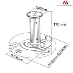 Maclean Maclean MC-515 Univerzalni stropni nosilec za projektor 10 kg