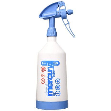 Kwazar  Mercury Super Pro+ 360 V1 BLUE razpršilec z dvojnim delovanjem 1000 ml moder