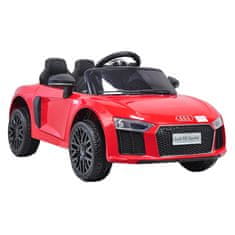 Ocie avtomobil, Audi R8 Spyder, 6 V, rdeč