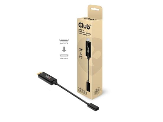 Club 3D CAC-1333 adapter HDMI v USB-C, M/F, aktivni