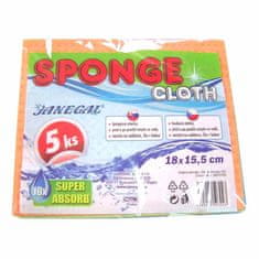 Spontex Gobova krpa 5 kosov 18x15,5cm SPONGE