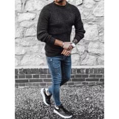 Dstreet Moški pulover BO temno sive barve wx1990 L