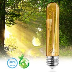 LUMILED 6x LED žarnica E27 T30 6W = 50W 660lm 3000K Toplo bela 360°