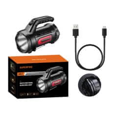 slomart svetilka superfire m9-e, 900lm, usb