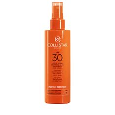 Collistar Zaščitno mleko v pršilu, ki pospešuje porjavitev SPF 30 (Tanning Moisturizing Milk Spray) 200 ml