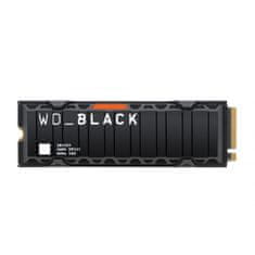 Western Digital SN850X SSD disk, NVMe, PCIe, Gen4, hladilnik, 2 TB (WDS200T2XHE)