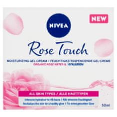 Nivea Nivea Rose Touch vlažilna dnevna gel-krema, 50 ml