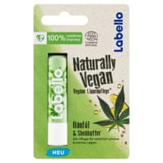 Labello Naturally Vegan Hanföl & Sheabutter Lip Balm, 4,8 g