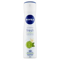 Nivea Fresh Citrus Lime Antiperspirant pršilo, 150 ml